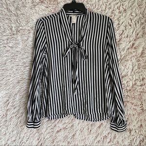 H&M striped blouse